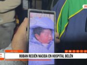 Trujillo: robo de recién nacida alarma en Hospital Belén