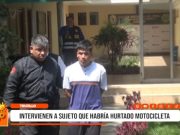 Trujillo: detienen a joven acusado de robar moto en La Esperanza