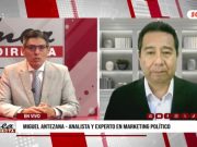 Analista y experto en marketing político Miguel Antezana: “A Boluarte ya no le importa la opinión de la gente sino salvarse ella y su entorno cómplice”