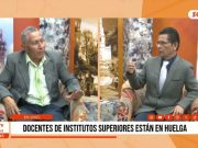 Nacional: docentes de institutos superiores acatan huelga