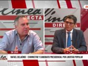 Exministro y candidato presidencial por Libertad Popular, Rafael Belaunde: “Trujillo corre el riesgo de convertirse en la Sinaloa peruana”