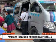 Trujillo: situación del transporte en El Porvenir por fiesta de Huamachuco