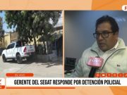 Trujillo: gerente del SEGAT responde por detención policial