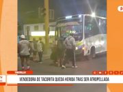Trujillo: vendedora de Tacorita queda herida tras ser atropellada