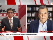 Exministro de Defensa e impulsor del partido Buen Gobierno, Jorge Nieto: “Boluarte, Acuña y Keiko sostienen un pacto de impunidad para mantener el poder”