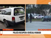 Trujillo: policía recupera vehículo robado
