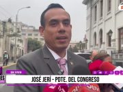 «Considero que si hay elementos para un reconocimiento en vida a Melcochita»: José Jerí, Presidente del Congreso