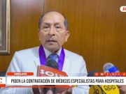 Chiclayo: piden contratación de médicos especialistas para hospital