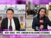 «Al precandidato colombiano, Daniel Quintero, se le debe prohibir el ingreso de por vida al Perú»: Heidy Juárez, presidente de la Comisión de Relaciones Exteriores del Congreso