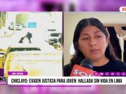 Chiclayo: familia exige justicia por asesinato de joven en Lima