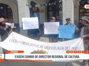 Áncash: exigen cambio de Director Regional de Cultura