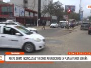 Trujillo: Obras inconclusas afectan vida en avenida España