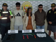 Chao: detienen a banda criminal con explosivos listos para atentado