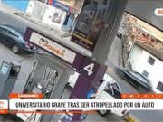 Cajamarca: accidente de tránsito dejó grave a joven universitario