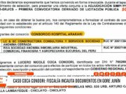 Caso Coca Condori: fiscalía incauta documentos en GORE Junín