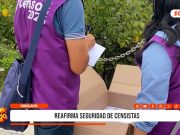 Chiclayo: alcalde reafirma seguridad de censistas