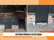 Trujillo: dinamita causa daños en restobar durante la madrugada
