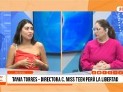 Trujillo: Miss Teen La Libertad impulsa limpieza de playas