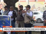 Trujillo: familia policial anuncia plantón para exigir nuevo hospital