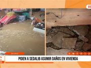 Trujillo: piden a SEDALIB asumir daños en vivienda