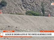 La Libertad: alcalde de Chicama alerta sobre tres puntos vulnerables en río