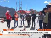 Áncash: autoridades buscan reducir incendios forestales