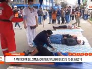 Trujillo: a participar del simulacro multipeligro de este 15 de agosto