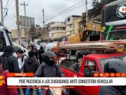 Trujillo: gerente general de la MPT pide paciencia a los ciudadanos ante congestión vehicular