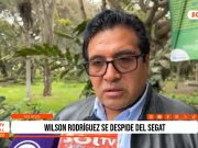Trujillo: Wilso Rodríguez se despide del SEGAT
