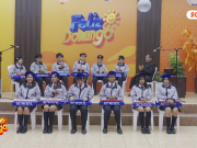 ✨ Elenco artístico del Colegio Bruning brilló en el escenario de Feliz Domingo🎭