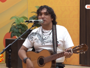 🎸 Jorge Rivera, el Pedro Suárez Vértiz Trujillano, brilló en Feliz Domingo con “Una vez una flor”🌟