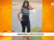 Áncash: abogada fallece tras caer de escaleras en reunión
