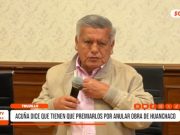 La Libertad: César Acuña defiende nulidad del contrato vial en Huanchaco