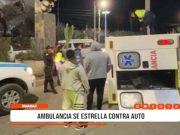 Huaraz: accidente en Independencia deja varios heridos