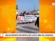 Huanchaco: anulan contrato de obra vial por irregularidades