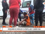 Trujillo: atropello de aparcador y fuga de camión en avenida