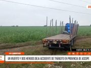Paiján: Accidente de tránsito deja un muerto y dos heridos