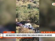 Otuzco: tres fallecidos y ocho heridos tras caída de minivan