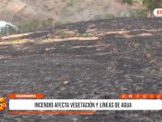 Cajamarca: incendio forestal puso en riesgo agua de Celendín