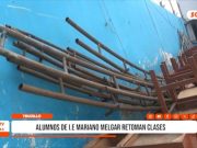 El Porvenir: alumnos del colegio Mariano Melgar retoman clases