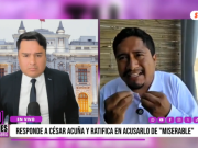 “Le digo al señor Acuña que se retire de la política y no le haga daño al pueblo, es un miserable”, señaló Aldo Carlos Mariños, alcalde de la provincia de Pataz