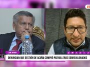 «Aprovechan para direccionar la compra de patrulleros y disfrazan, a través de estos mantenimientos, una ligera comisión»: Frank Solórzano, consejero regional de La Libertad