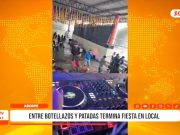 Ascope: Fiesta en club termina en batalla campal con botellazos