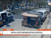 Trujillo: sujeto hurtó batería de mototaxi en El Porvenir