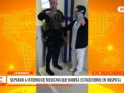 Cajamarca: estudiante de medicina es separado por presunto estado de ebriedad