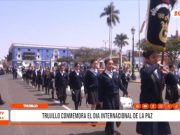 Trujillo: Pasacalle conmemora el Día Internacional de la Paz