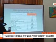La Libertad: 764 menores retenidos por violencia juvenil