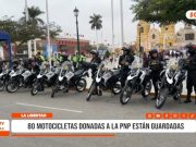 La Libertad: motocicletas de la PNP siguen guardadas sin uso