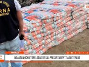 Trujillo: incautan ocho toneladas de sal adulterada