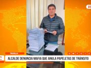 Trujillo: Alcalde denuncia mafia que anula papeletas de tránsito
